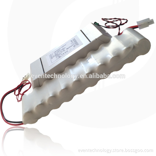 Emergency 16W 2D Bulkhead Light With Li-ion Battery Pack/Emergency Light Backup Module For 2D Lamp